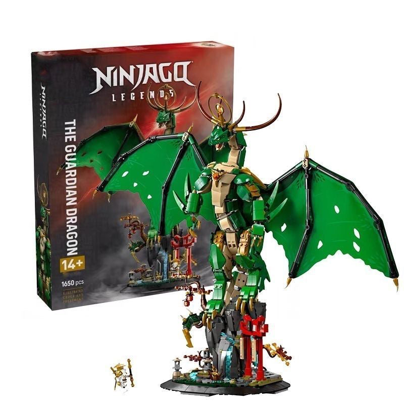 Ninjago Blocks Green Dragon