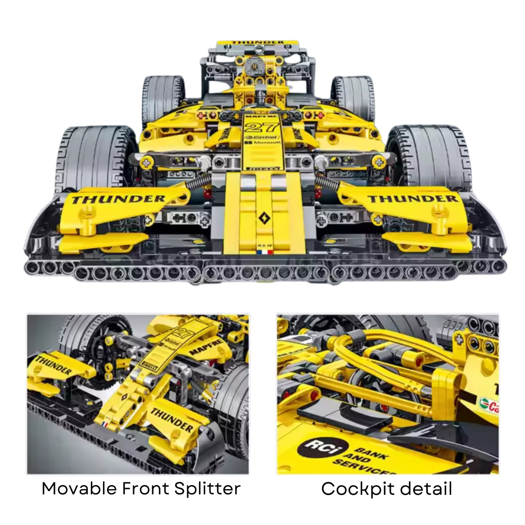 1:10 Formula One RS18 - Renault 2019 series - 1,084 pieces