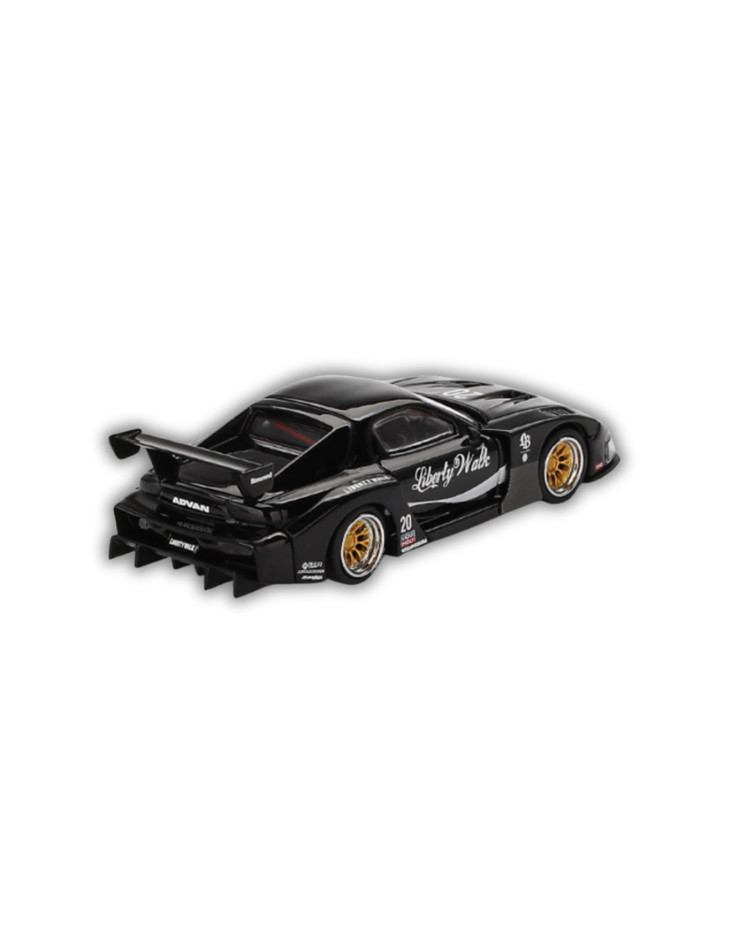 Mini GT - Mazda RX-7 LB -Super Silhouette Liberty Walk Black (Last One)