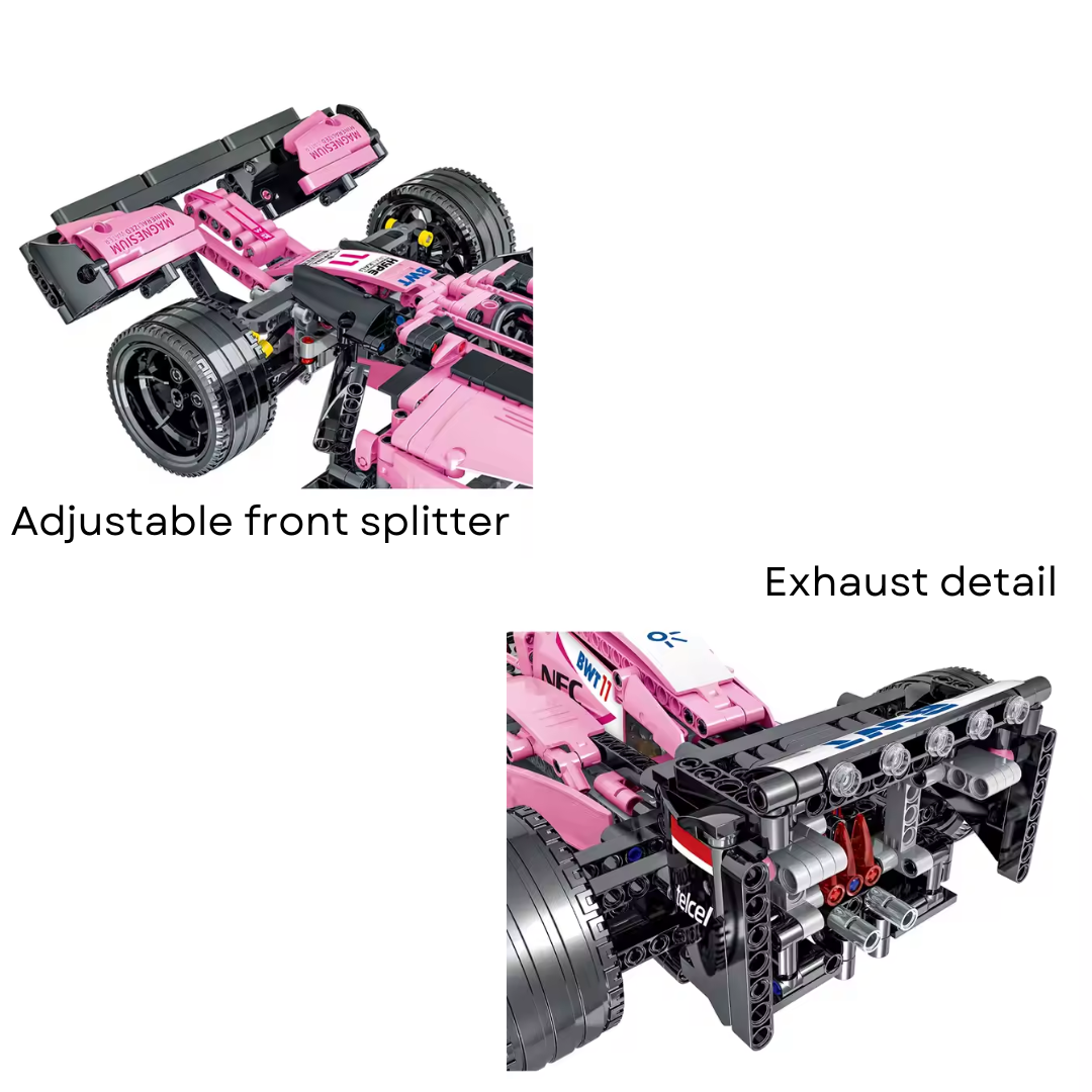 1:10 Formula One VJM.10 - Force India 2017 series - 1,116 pieces