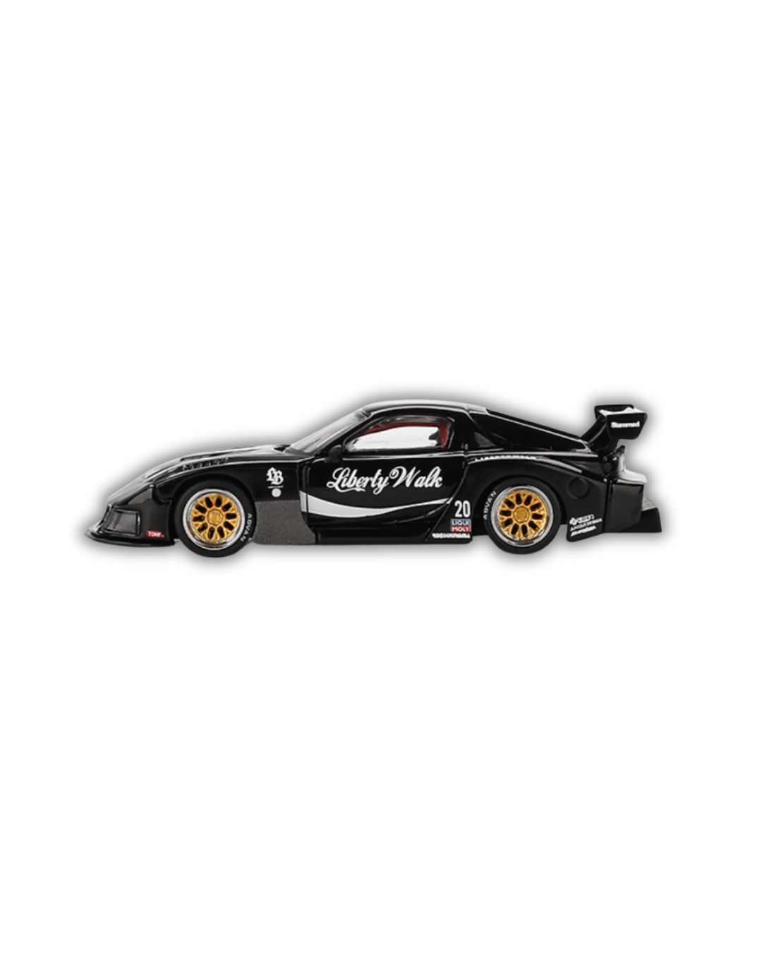 Mini GT - Mazda RX-7 LB -Super Silhouette Liberty Walk Black (Last One)