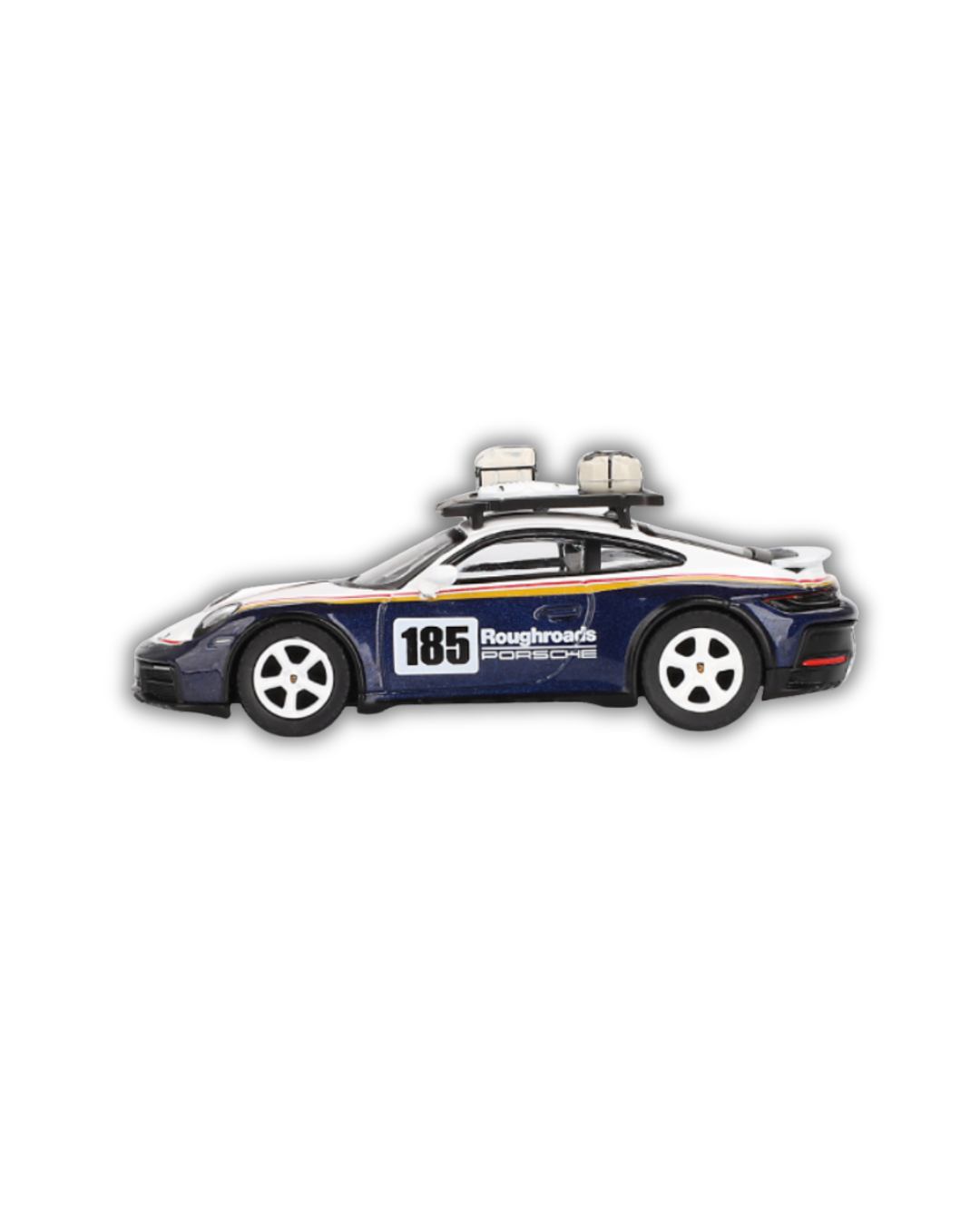 Mini GT - Porsche 911 Dakar Rallye Design Package White/Gentian Blue Metallic