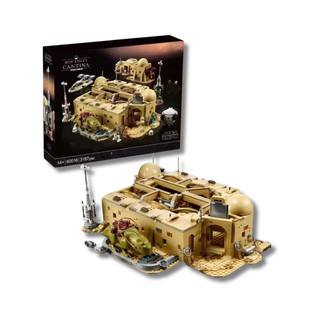 MOC Star Wars Mos Eisley Cantina Building Set