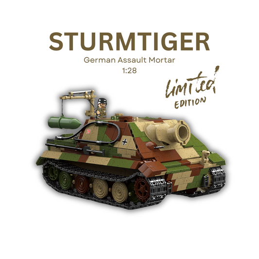 Sturm Tiger German Assault Mortar- 1,402 pieces Limited Edition
