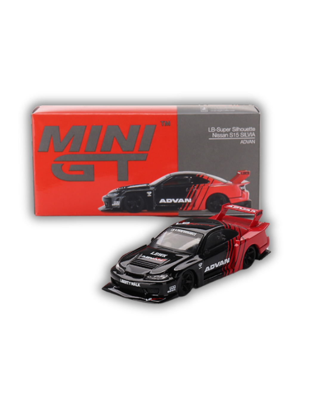 Mini Gt - Nissan LB-Super Silhouette S15 Silva Advan