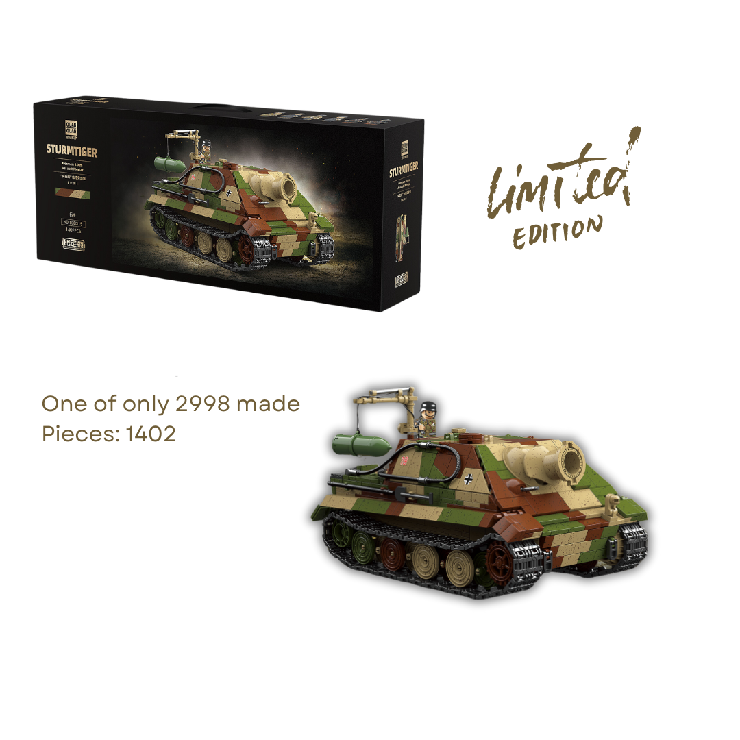 Sturm Tiger German Assault Mortar- 1,402 pieces Limited Edition