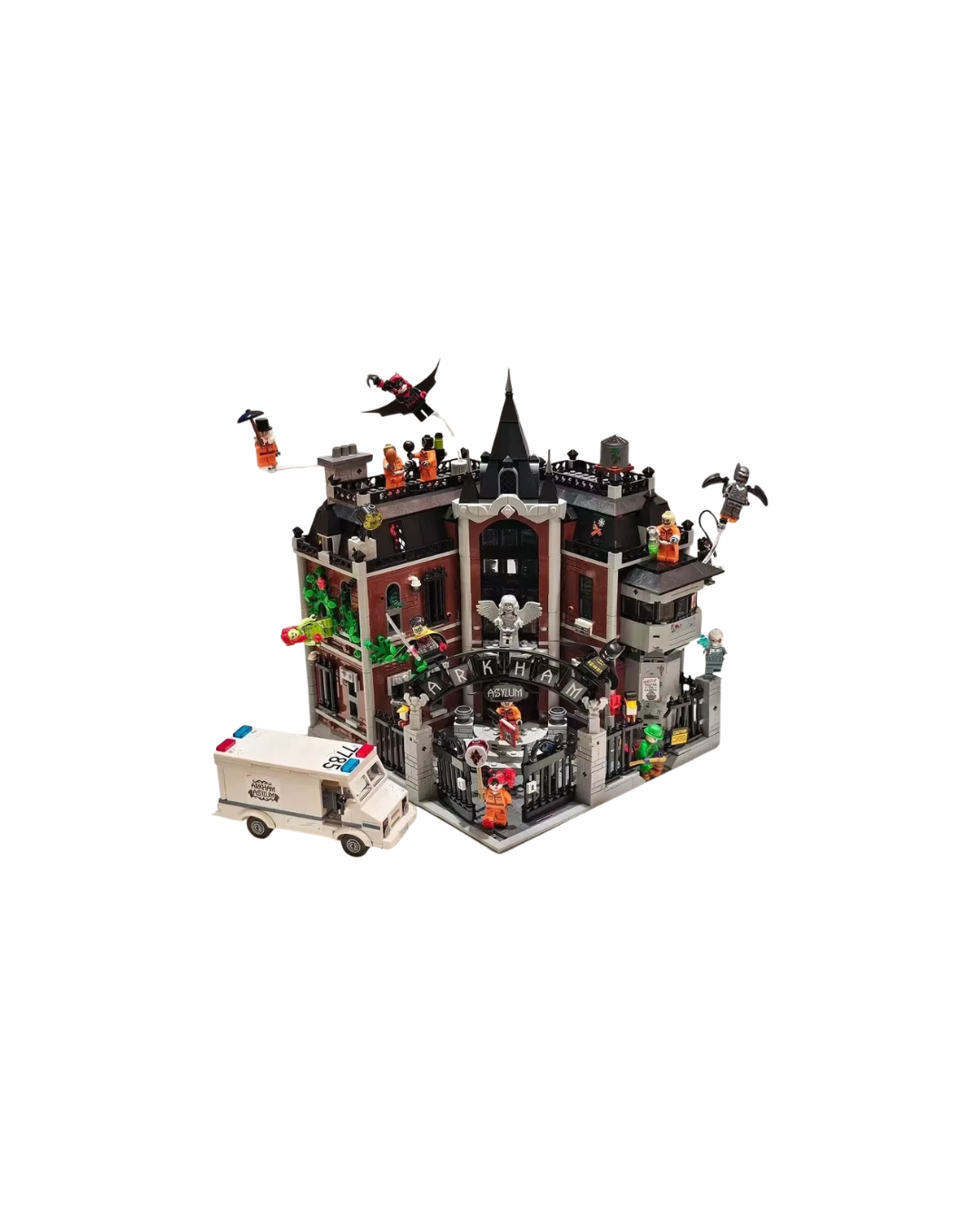 Replica Arkham Asylum building set